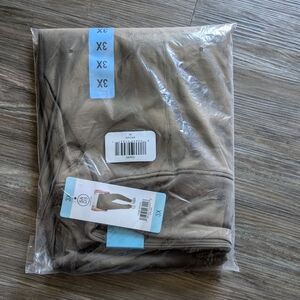 Sage Ladies' Pull On Jogger Pants, Brown Size 3X BRAND NEW